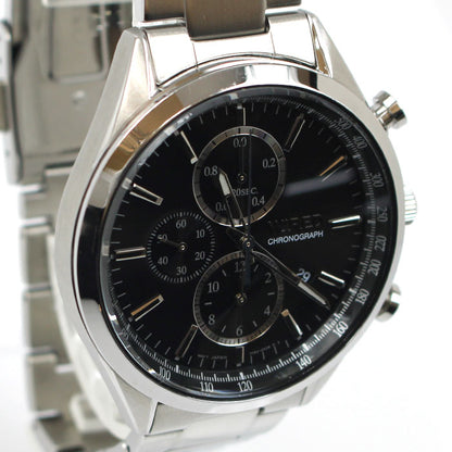 WIRED ワイアード スタンダード クロノグラフ 腕時計 電池式 AGAV109/7T92-0SM0 メンズ【中古】