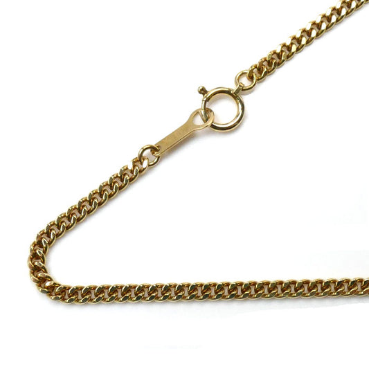 K18YG イエローゴールド ネックレス 喜平2面カット 11.6g 50cm ユニセックス【中古】