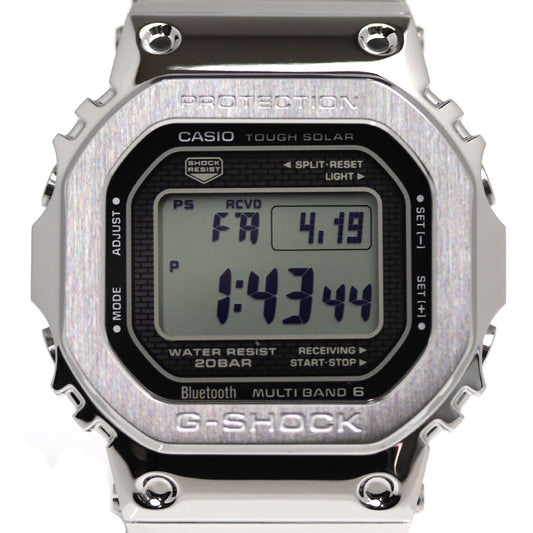 CASIO カシオ G-SHOCK フルメタル 腕時計 ソーラー GMW-B5000D-1JF メンズ【中古】【極美品】