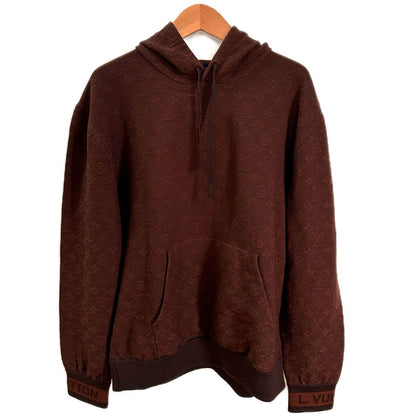 LOUIS VUITTON ルイ・ヴィトン フーディ モノグラム パーカー ブラウン RM212 AU7 HLN81W L メンズ【中古】