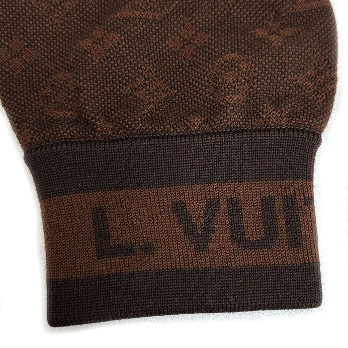 LOUIS VUITTON ルイ・ヴィトン フーディ モノグラム パーカー ブラウン RM212 AU7 HLN81W L メンズ【中古】