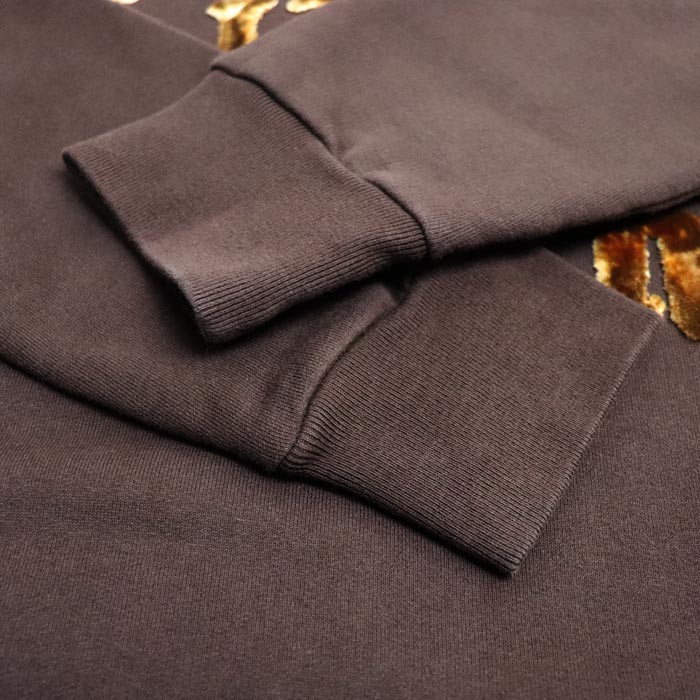 LOUIS VUITTON ルイ・ヴィトン 21AW タフテージュ クルーネック トレーナー スウェット ブラウン RM212 IHN HLY97W L メンズ【中古】