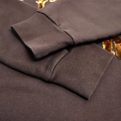 LOUIS VUITTON ルイ・ヴィトン 21AW タフテージュ クルーネック トレーナー スウェット ブラウン RM212 IHN HLY97W L メンズ【中古】