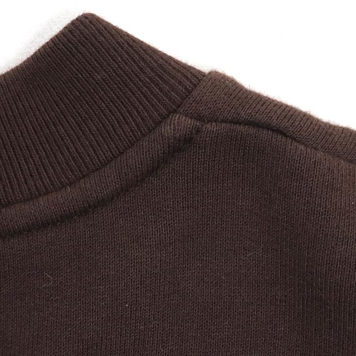 LOUIS VUITTON ルイ・ヴィトン 21AW タフテージュ クルーネック トレーナー スウェット ブラウン RM212 IHN HLY97W L メンズ【中古】