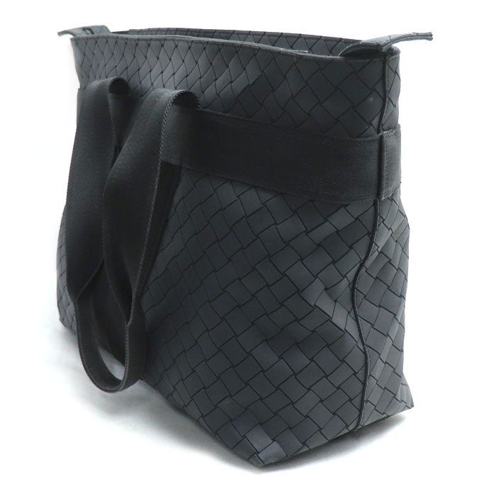 BOTTEGAVENETA ボッテガヴェネタ イントレチャート スコルピート トートバッグ ブラック 651681 ユニセックス【中古】
