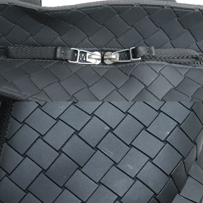 BOTTEGAVENETA ボッテガヴェネタ イントレチャート スコルピート トートバッグ ブラック 651681 ユニセックス【中古】