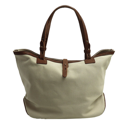 Butler Verner Sails バトラーヴァーナーセイルス トートバッグ ベージュ ブラウン メンズ【中古】