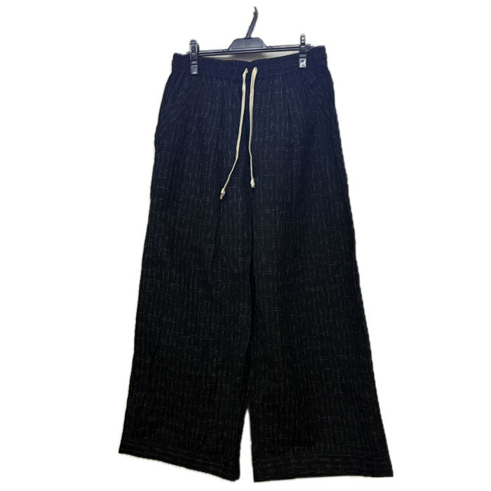 NONSAPIENS ノンサピエンス イージーパンツ パンツ ブラック メンズ【中古】【極美品】