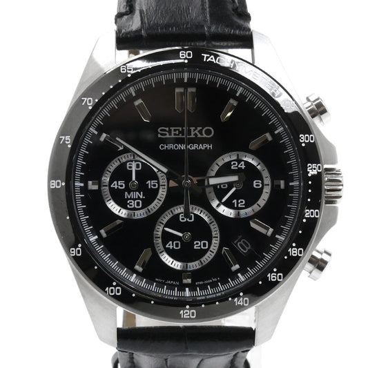 SEIKO セイコー セレクション クロノグラフ 腕時計 電池式 SBTR021/8T63-00D0 メンズ【中古】