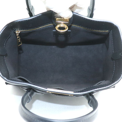 LOUIS VUITTON ルイ・ヴィトン オンマイサイド PM ハンドバッグ ブラック M21546 IC レディース【中古】