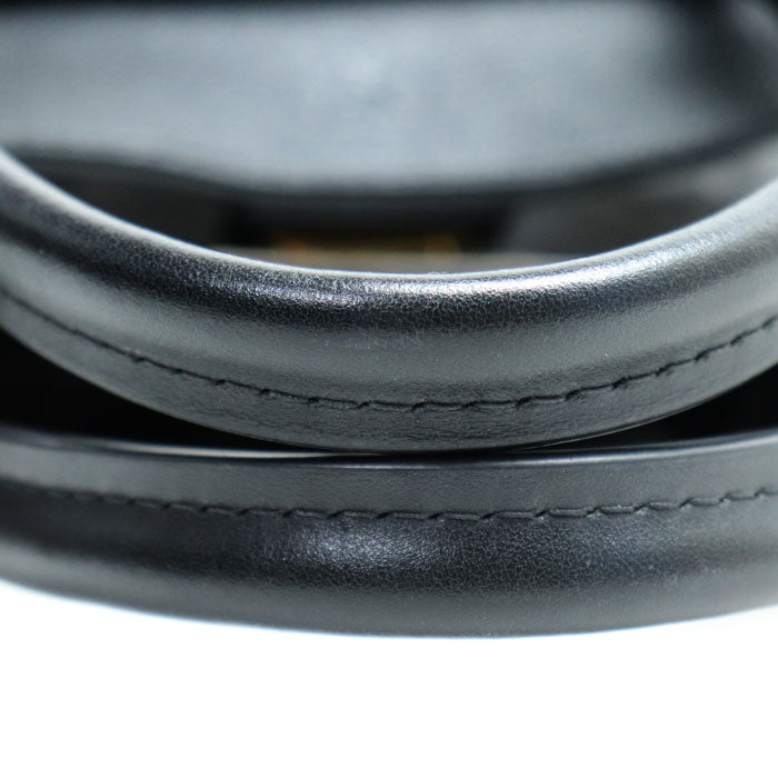 LOUIS VUITTON ルイ・ヴィトン オンマイサイド PM ハンドバッグ ブラック M21546 IC レディース【中古】