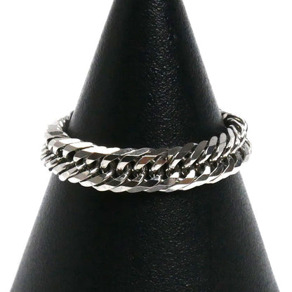 Pt850プラチナ 喜平12面トリプル リング・指輪 13号 3.4g レディース【中古】