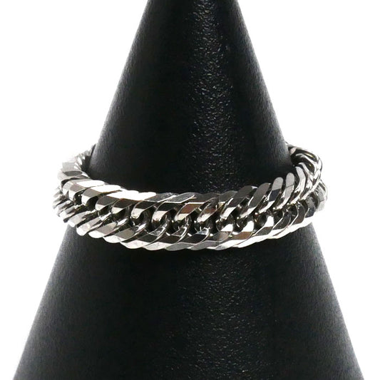 Pt850プラチナ 喜平12面トリプル リング・指輪 13号 3.4g レディース【中古】