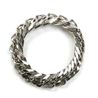 Pt850プラチナ 喜平12面トリプル リング・指輪 13号 3.4g レディース【中古】