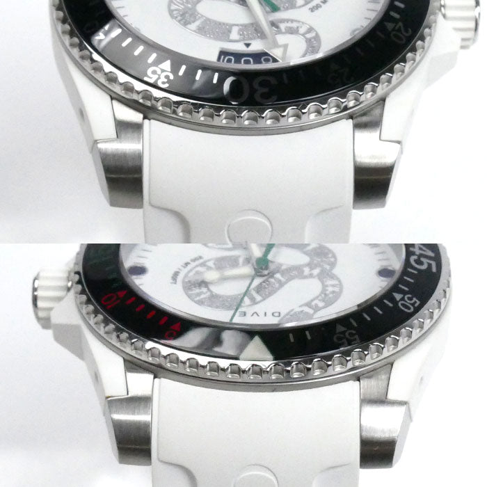 GUCCI グッチ ダイブ スネーク 腕時計 電池式 YA136330/136.3 メンズ【中古】【美品】