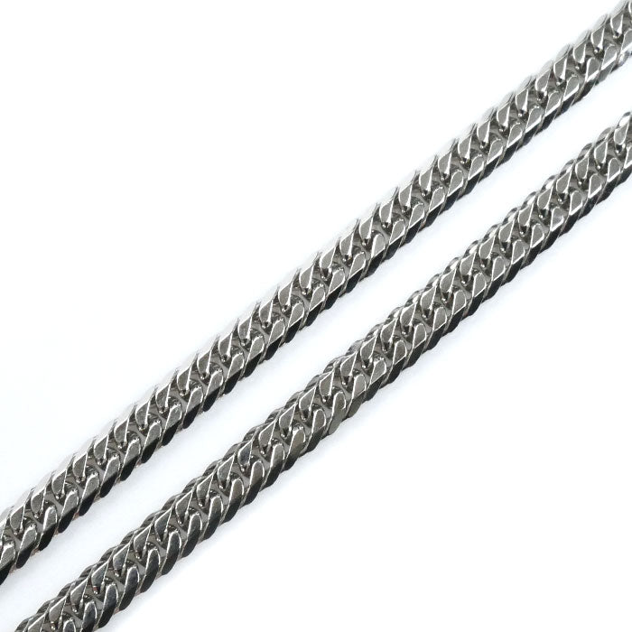 Pt850プラチナ ネックレス 喜平6面Wカット 30.4g 50cm メンズ【中古】