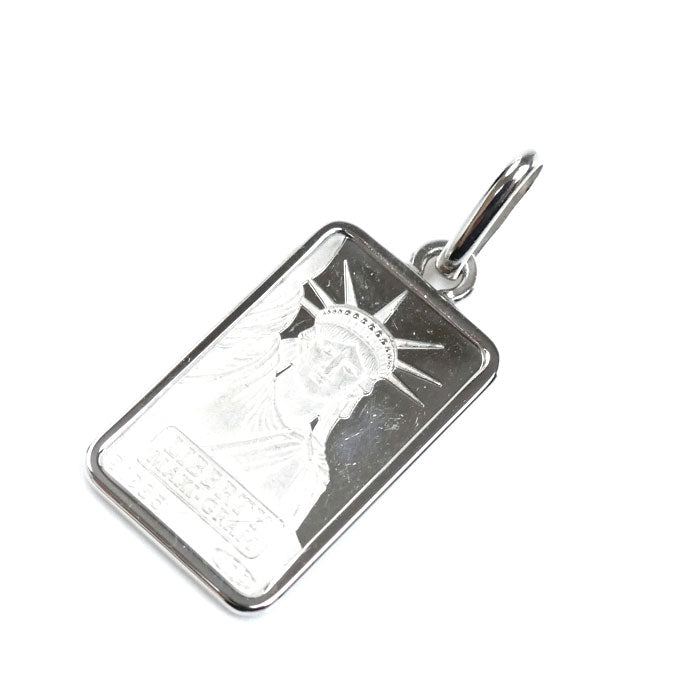 Pt850プラチナ Pt999.5 インゴット 5g ペンダントトップ 6.3g ユニセックス【中古】