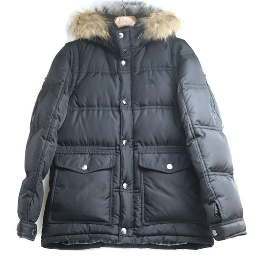 BURBERRY BLACK LABEL バーバリーブラックレーベル ダウンジャケット ブラック D1F27-827-09 M 2WAY メンズ【中古】