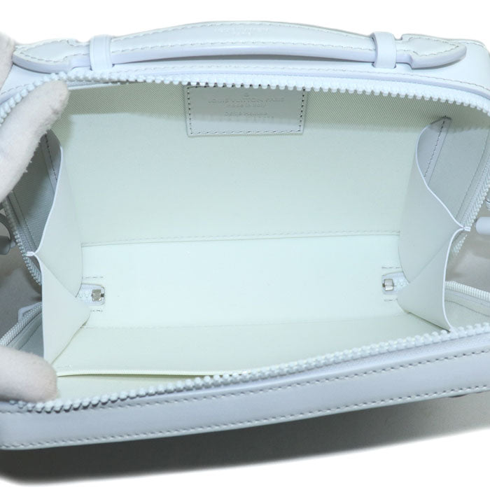 LOUIS VUITTON ルイ・ヴィトン LVオーナメント ソフトトランク ショルダーバッグ ホワイト M21833 IC ユニセックス【中古】【美品】