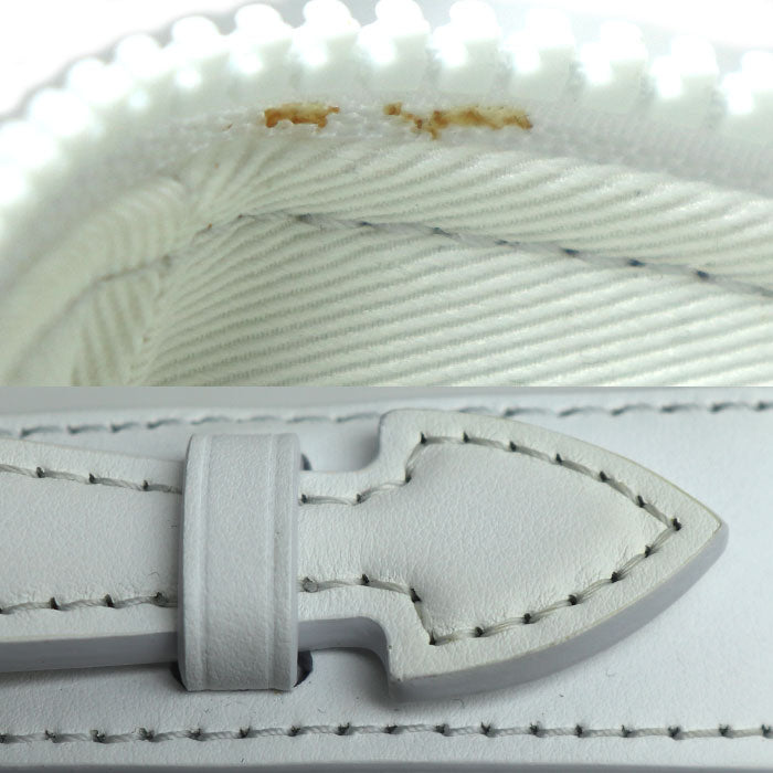 LOUIS VUITTON ルイ・ヴィトン LVオーナメント ソフトトランク ショルダーバッグ ホワイト M21833 IC ユニセックス【中古】【美品】