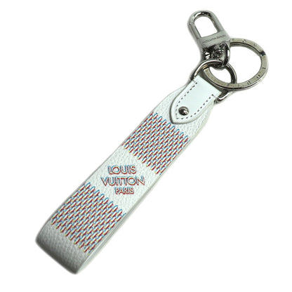 LOUIS VUITTON ルイ・ヴィトン ダミエスプレー ドラゴンヌ キーホルダー ホワイト MP3339 BC1222 ユニセックス【中古】