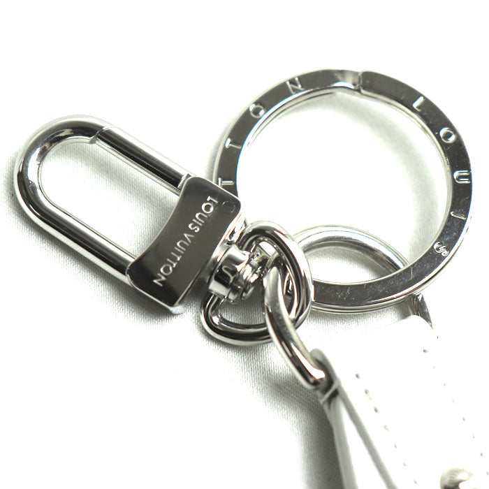 LOUIS VUITTON ルイ・ヴィトン ダミエスプレー ドラゴンヌ キーホルダー ホワイト MP3339 BC1222 ユニセックス【中古】