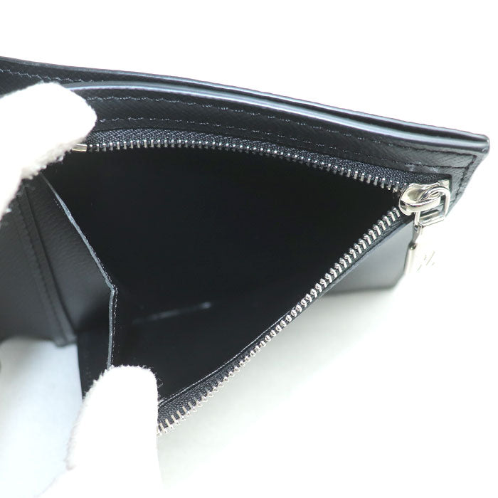 LOUIS VUITTON ルイ・ヴィトン ポルトフォイユ･アメリゴ NM 二つ折り財布 タイガ ブラック M62045 IC メンズ【中古】【美品】