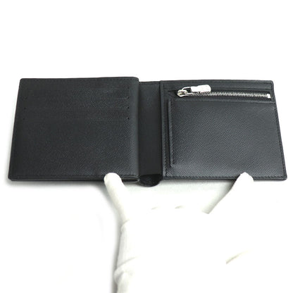 LOUIS VUITTON ルイ・ヴィトン ポルトフォイユ･アメリゴ NM 二つ折り財布 タイガ ブラック M62045 IC メンズ【中古】【美品】