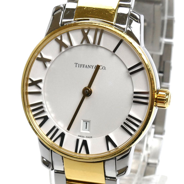 TIFFANY&Co. ティファニー アトラスドーム 29㎜ 腕時計 電池式 Z1830.11.15A21A00A レディース【中古】