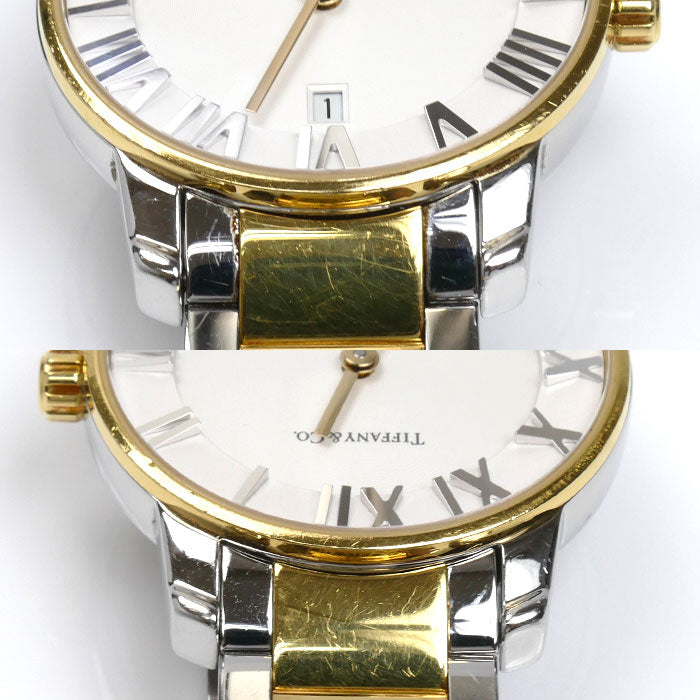 TIFFANY&Co. ティファニー アトラスドーム 29㎜ 腕時計 電池式 Z1830.11.15A21A00A レディース【中古】
