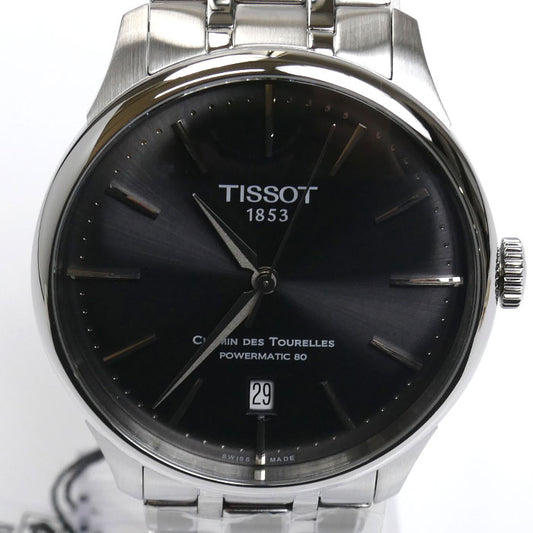 TISSOT ティソ シュマン・デ・トゥレル パワーマティック80 39㎜ 腕時計 自動巻き T139.807.11.061.00 メンズ【未使用】【買取品】