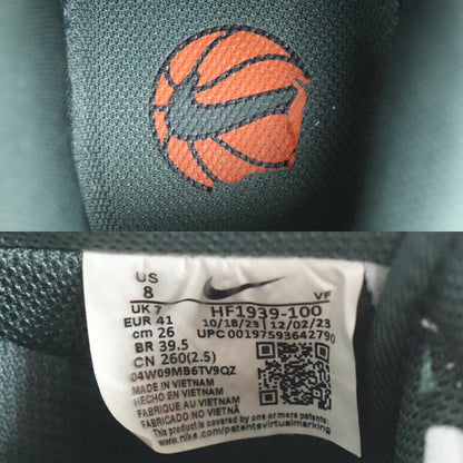 NIKE ナイキ エアフォースI LOW 07 LV8 スニーカー ホワイト/グリーン HF1939-100 メンズ【中古】