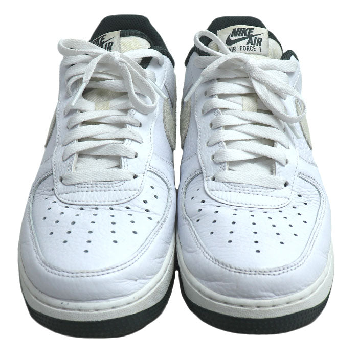 NIKE ナイキ エアフォースI LOW 07 LV8 スニーカー ホワイト/グリーン HF1939-100 メンズ【中古】