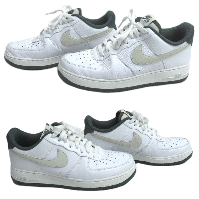 NIKE ナイキ エアフォースI LOW 07 LV8 スニーカー ホワイト/グリーン HF1939-100 メンズ【中古】