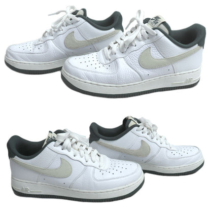 NIKE ナイキ エアフォースI LOW 07 LV8 スニーカー ホワイト/グリーン HF1939-100 メンズ【中古】