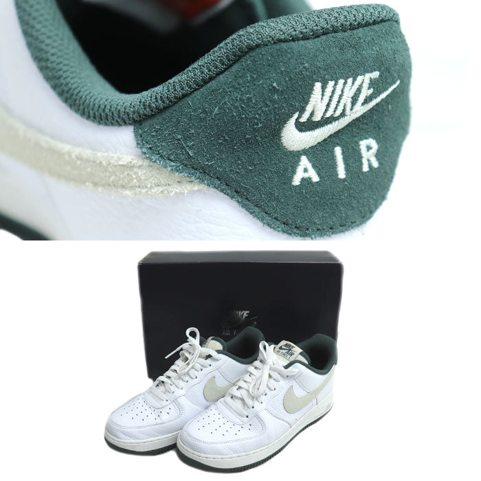 NIKE ナイキ エアフォースI LOW 07 LV8 スニーカー ホワイト/グリーン HF1939-100 メンズ【中古】