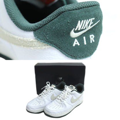 NIKE ナイキ エアフォースI LOW 07 LV8 スニーカー ホワイト/グリーン HF1939-100 メンズ【中古】