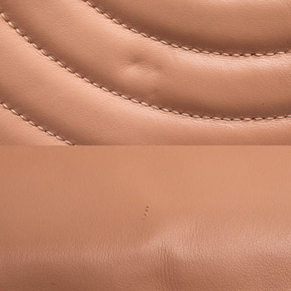 GUCCI グッチ GGマーモント ミディアム ショルダーバッグ ピンク 443497 レディース【中古】