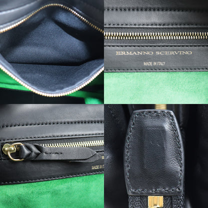 ERMANNO SCERVINO エルマノシェルビーノ 2Wayショルダーバッグ ブラック レディース【中古】