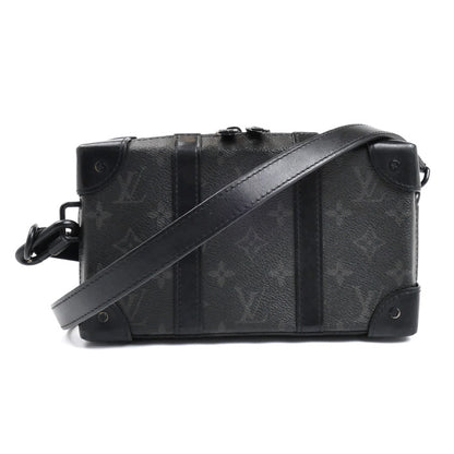 LOUIS VUITTON ルイ・ヴィトン ソフトトランク･ウォレット ショルダーバッグ モノグラム･エクリプス ブラック M69838 IC メンズ【中古】