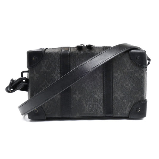 LOUIS VUITTON ルイ・ヴィトン ソフトトランク･ウォレット ショルダーバッグ モノグラム･エクリプス ブラック M69838 IC メンズ【中古】