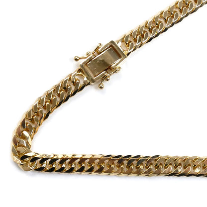 K18YG イエローゴールド ネックレス 喜平6面Wカット 49.8g 50cm メンズ【中古】