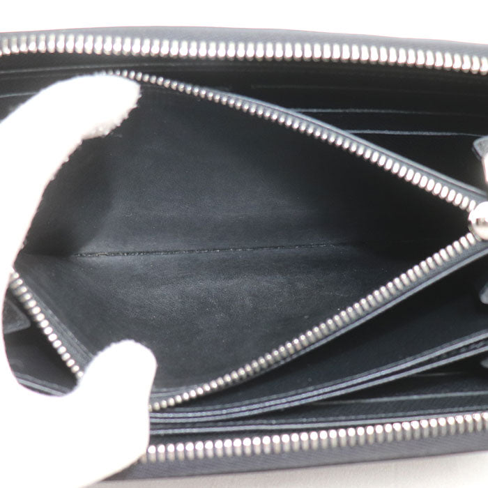 LOUIS VUITTON ルイ・ヴィトン ジッピー･ウォレット 長財布 ラウンドファスナー エピ ブラック M61857 GI4129 メンズ【中古】