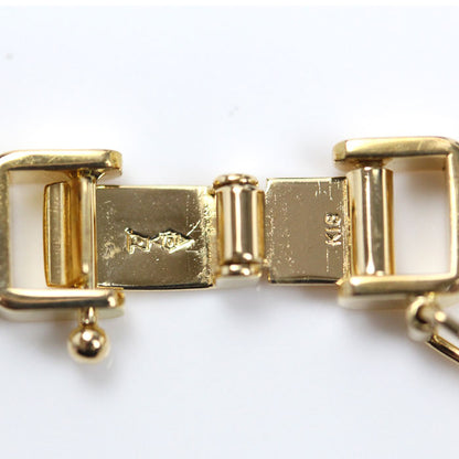 K18YG イエローゴールド ネックレス 喜平8面トリプルカット 49.9g 50cm メンズ【中古】