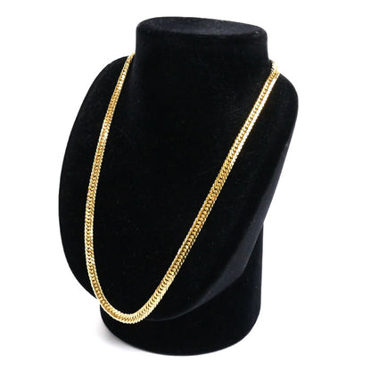 K18YG イエローゴールド ネックレス 喜平8面トリプルカット 49.9g 50cm メンズ【中古】