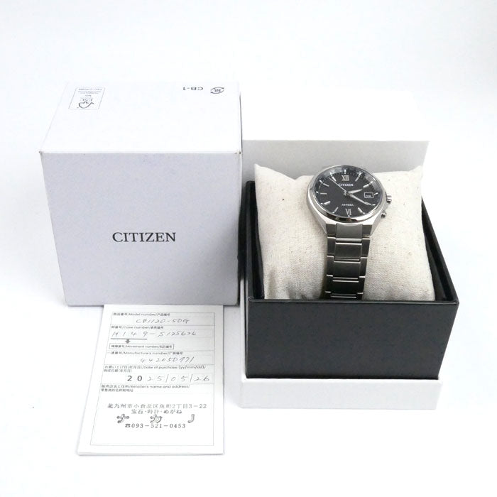 CITIZEN シチズン アテッサ 腕時計 ソーラー CB1120-50G/H149-S125626 電波 メンズ【未使用】【買取品】