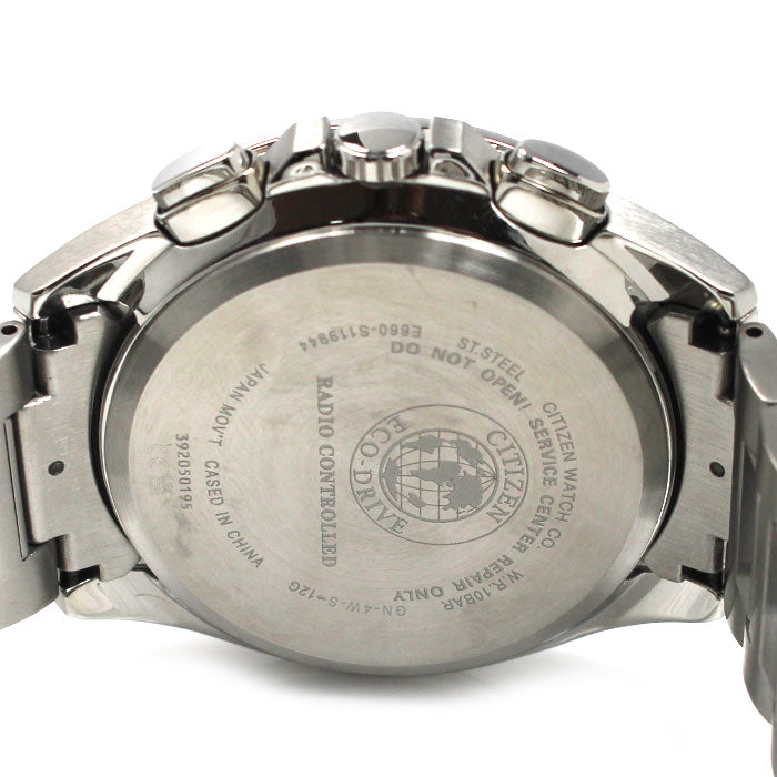 CITIZEN シチズン 腕時計 ソーラー ダイレクトフライト クロノグラフ CB5870-91L 電波 メンズ【中古】