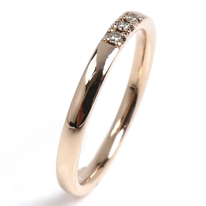 4℃ ヨンドシー K10PG ダイヤモンド リング 4℃ ヨンドシー K10PG ピンクゴールド リング・指輪 ダイヤモンド 10号