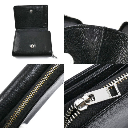 DIESEL ディーゼル 三つ折り財布 ブラック ネイビー X06639 P3043 メンズ【中古】
