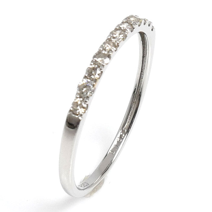 Pt950プラチナ ハーフエタニティ リング・指輪 ダイヤモンド0.15ct 11